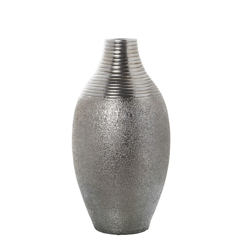 Vaso Alexandra House Living Argentato Ceramica 26 x 27 x 49 cm