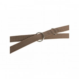 Guinzaglio regolabile per cane Trixie Premium Nocciola L/XL
