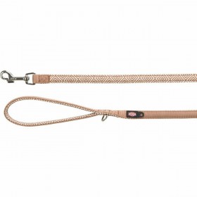 Guinzaglio per Cani Trixie Premium Caramello 1,2 m