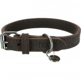 Collare per Cani Trixie Rustic Grigio M/L 42-48 cm