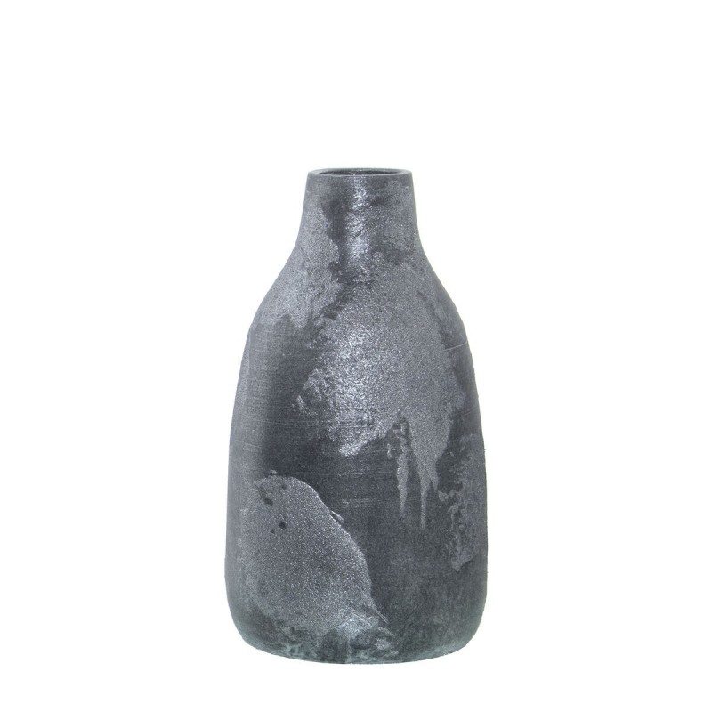 Vaso Alexandra House Living Argentato Ceramica 18 x 31 cm