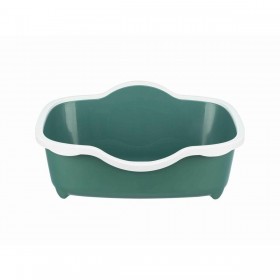 Lettiera per Gatti Trixie Davio Bianco Verde Plastica 56 x 26 x 39 cm