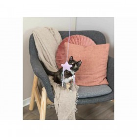 Giocattolo per gatti Trixie Poliestere Stoffa Legno
