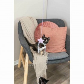 Giocattolo per gatti Trixie Poliestere Stoffa Legno