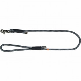 Guinzaglio per Cani Trixie Soft Rope Nero Grigio 1,2 m XS S XS/S