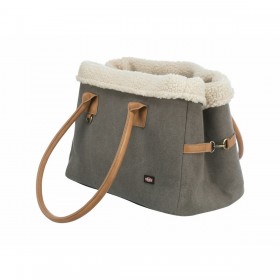 Borsa per Animali Domstici Trixie Rachel Grigio Marrone Chiaro 25 × 30 × 40 CM
