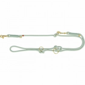Guinzaglio regolabile per cane Trixie Soft Rope Verde Menta S S/XL