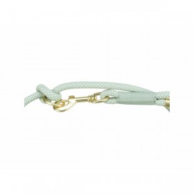 Guinzaglio regolabile per cane Trixie Soft Rope Verde Menta S S/XL