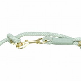 Guinzaglio regolabile per cane Trixie Soft Rope Verde Menta S S/XL