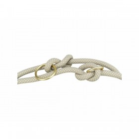 Guinzaglio regolabile per cane Trixie Soft Rope Grigio Grigio chiaro S S/XL