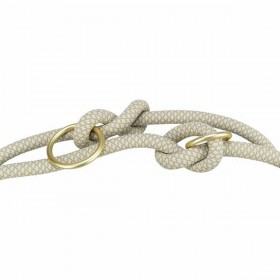 Guinzaglio regolabile per cane Trixie Soft Rope Grigio Grigio chiaro S S/XL