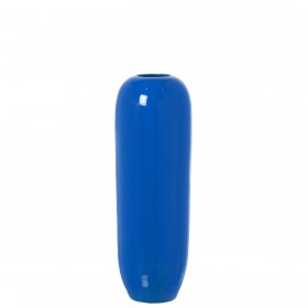 Vaso da pavimento Alexandra House Living Azzurro Ceramica Luminoso 18 x 18 x 57 cm