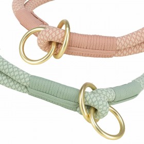 Collari da addestramento per cani Trixie Soft Rope Verde Menta S/M 40 cm