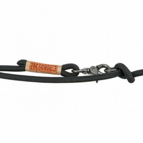Guinzaglio regolabile per cane Trixie Be Nordic Nero Sabbia S/M