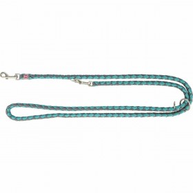 Guinzaglio regolabile per cane Trixie Grafite Azzurro Chiaro S/M 2 m