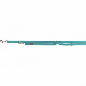 Guinzaglio regolabile per cane Trixie Premium Azzurro Chiaro