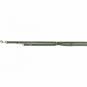 Guinzaglio regolabile per cane Trixie Premium Verde Oliva M/L