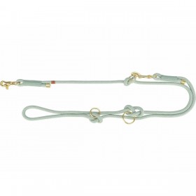Guinzaglio regolabile per cane Trixie Soft Rope Verde Menta L L/XL