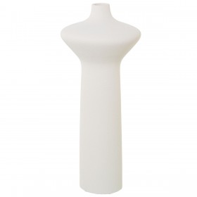 Vaso Alexandra House Living Ecru Ceramica 20 x 20 x 47 cm