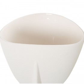 Vaso Alexandra House Living Ecru Ceramica Faccia 27 x 27 x 36 cm