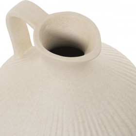 Vaso Alexandra House Living Crema Ceramica 21 x 25 x 21 cm