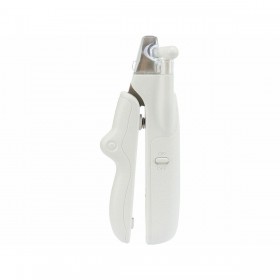 Tagliaunghie con LED per Animali Domestici Trixie Acciaio inossidabile Plastica 15 cm Bianco