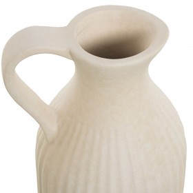 Vaso Alexandra House Living Beige Ceramica 15 x 42 x 15 cm