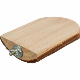 Giocattolo per Roditori Trixie Corteccia di albero 10 × 15 CM Piattaforma Marrone