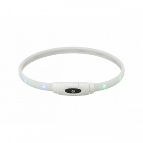 Collare LED per Animali Domestici Trixie Multicolore Silicone Plastica