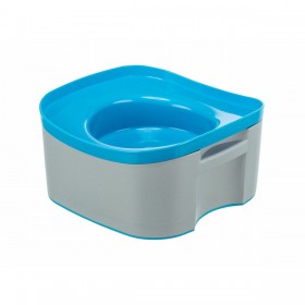 Ciotola Rinfrescante per Animali Domestici Trixie Azzurro Grigio scuro Plastica 21 × 11 × 21 CM