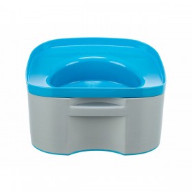 Ciotola Rinfrescante per Animali Domestici Trixie Azzurro Grigio scuro Plastica 21 × 11 × 21 CM