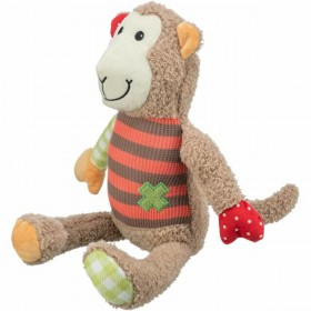 Peluche per cani Trixie Poliestere Stoffa Scimmia 38 cm