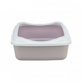 Lettiera per Gatti Trixie Classic Bianco Lilla Plastica 37 × 15 × 48 cm