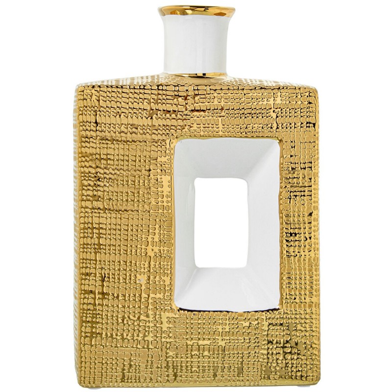 Vaso Alexandra House Living Bianco Ceramica 18 x 7 x 28 cm