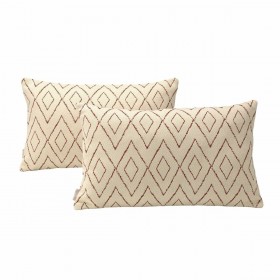 Fodera per cuscino Alexandra House Living 50 x 30 cm Multicolore 2 Unità