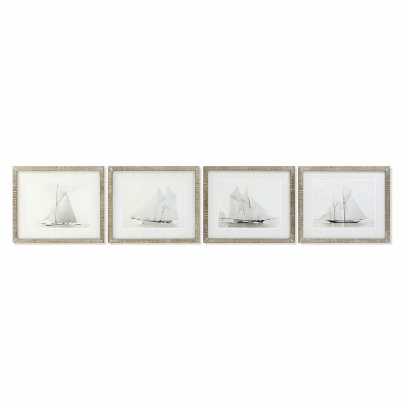 Quadro Home ESPRIT Multicolore 4 Unità