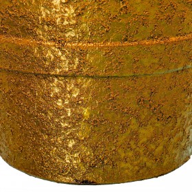 Vaso Alexandra House Living Dorato Ceramica 33 x 25 x 59 cm