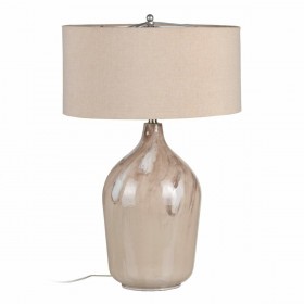 Lampada da tavolo Nero Plastica