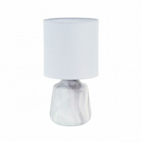 Lampada da tavolo Versa Bianco Plastica