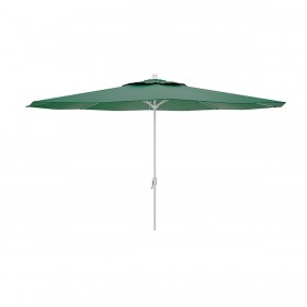 Marbueno Ombrello in Acciaio 8 stecche D270 cm Poliestere Verde Giardino, Piscina e Terrazza 10188