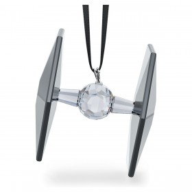 Decorazione Natalizia Swarovski 5617363 STAR WARS: Tie Fighter Nero