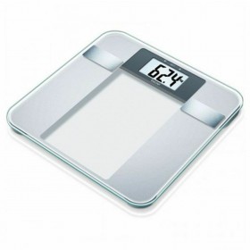 Bilancia Digitale da Bagno Beurer 760.30 Argento Vetro