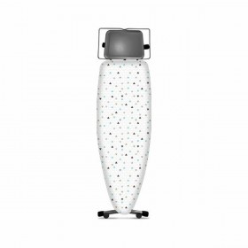 Asse da Stiro Taurus ARGENTA ELEGANCE Rettangolare 130 x 47 cm Bianco Metallo