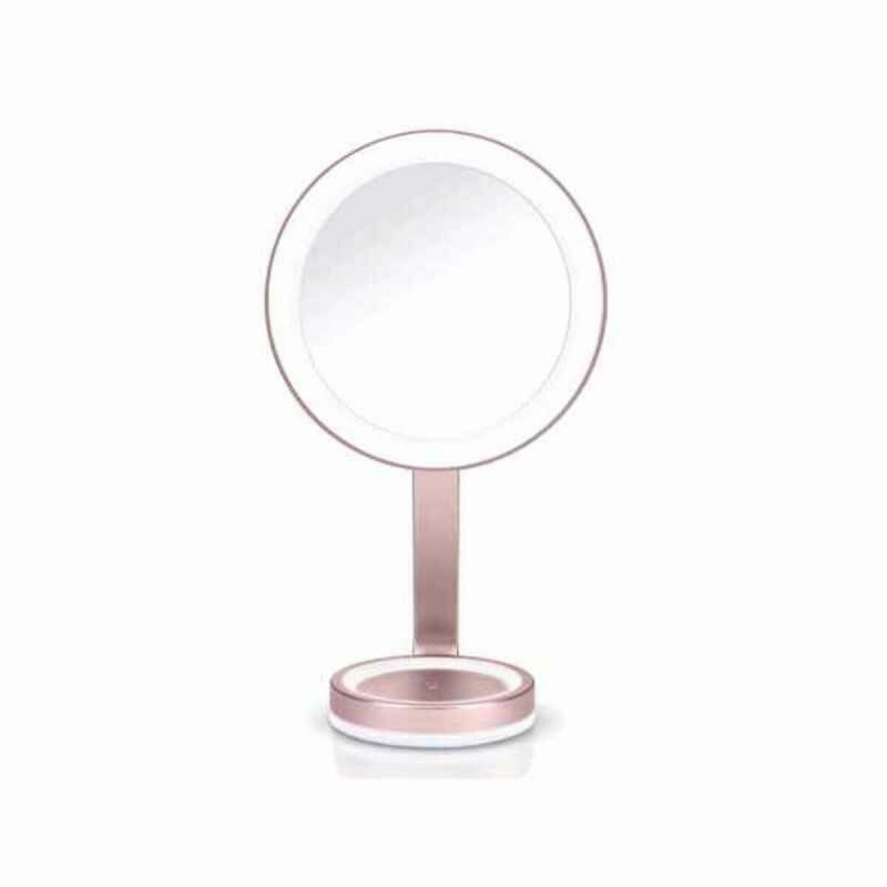 Specchio Ingranditore con LED Babyliss 9450E Rosa