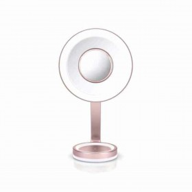 Specchio Ingranditore con LED Babyliss 9450E Rosa