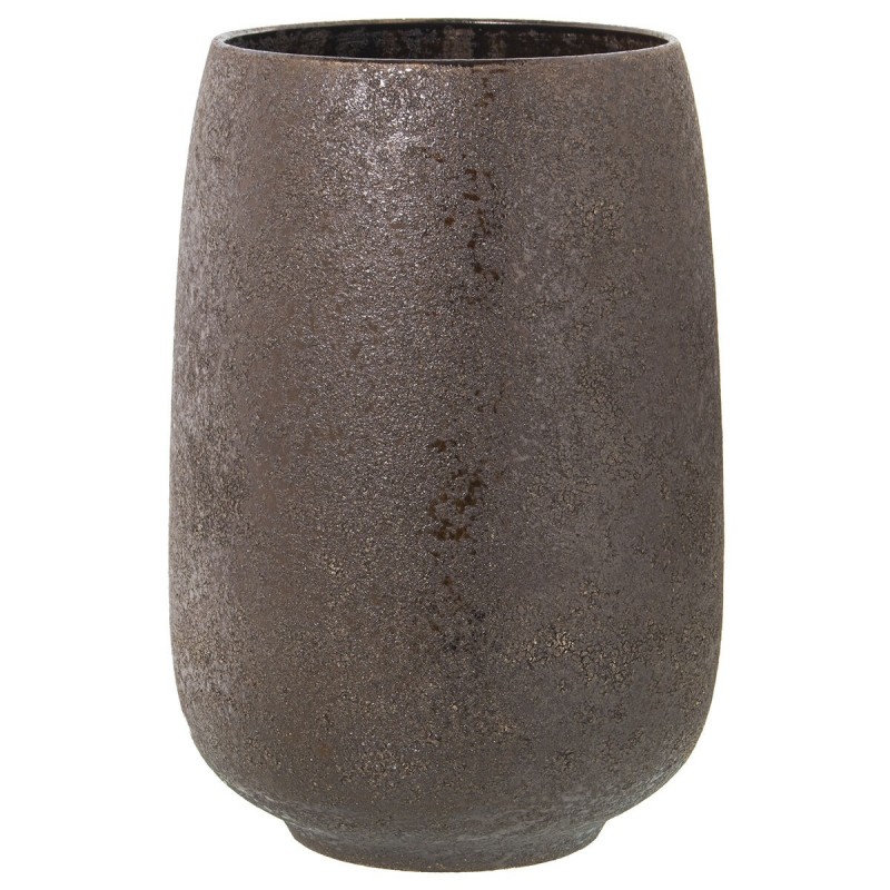 Vaso Alexandra House Living Marrone scuro Ceramica 22 x 22 x 34 cm