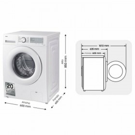Lavatrice Samsung WW80CGC04DTH 60 cm 1400 rpm 8 kg