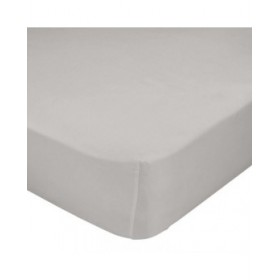 Lenzuolo con angoli aderenti HappyFriday BASIC Grigio 105 x 200 x 32 cm