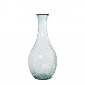 Vaso da pavimento Alexandra House Living Trasparente Cristallo 31 x 31 x 69 cm