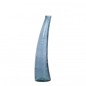 Vaso da pavimento Alexandra House Living Azzurro Cristallo 21 x 21 x 73 cm
